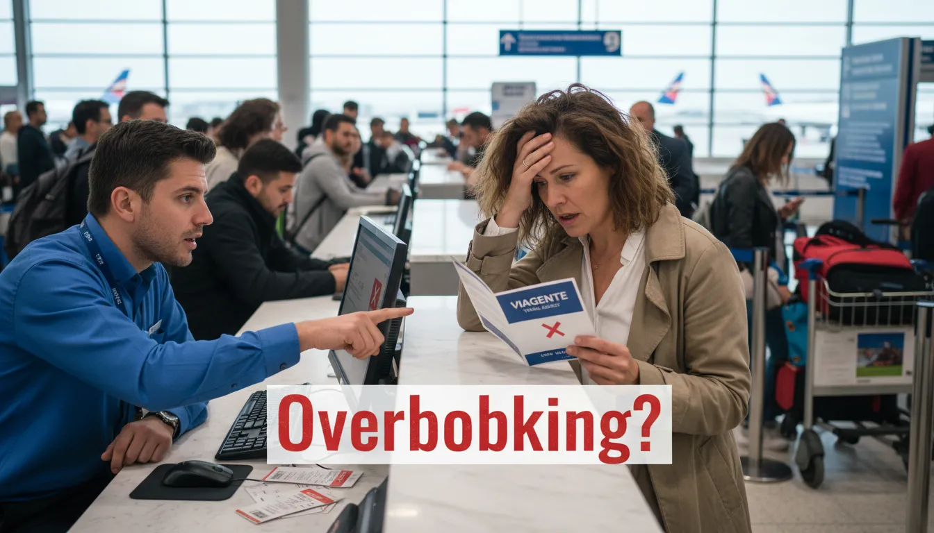 Deu overbooking? Saiba quais são seus direitos e como resolver a situação rapidamente