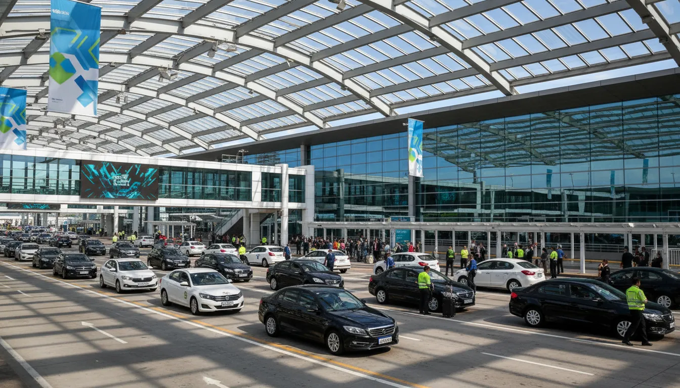 Aeroporto de Guarulhos inaugura área exclusiva para aplicativos no Terminal 2