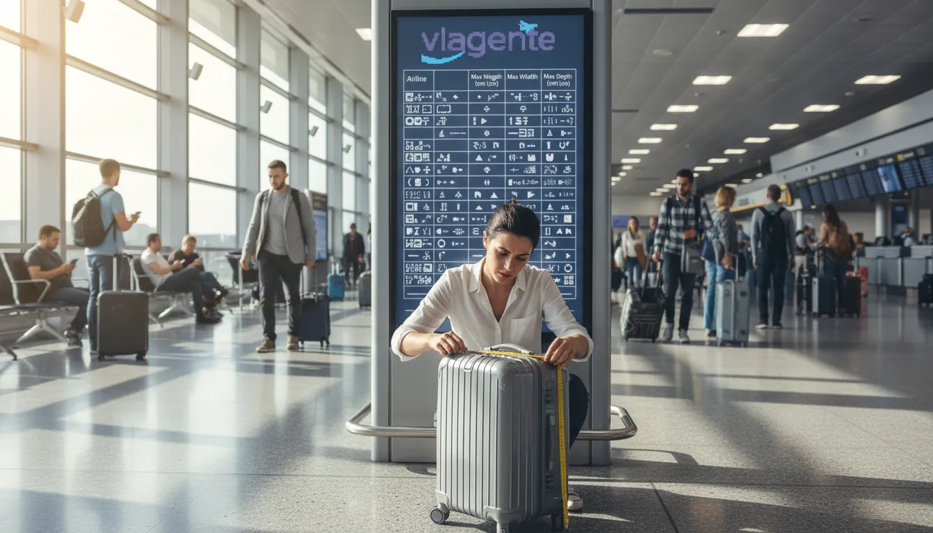 Tamanho da bagagem de mão: as medidas exatas das principais companhias aéreas