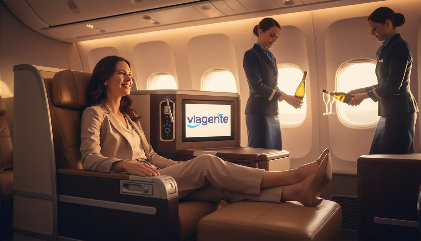Upgrade para Classe Executiva: aprenda a usar milhas para experiências premium