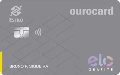 Ourocard ELO Grafite Estilo Pontos