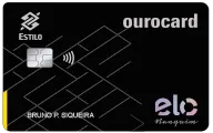 Ourocard ELO Nanquim Estilo Cashback
