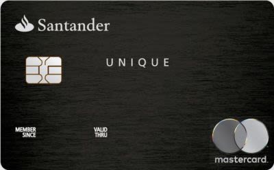 Santander Unique Mastercard Black Cashback